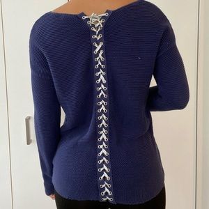 Navy blue sweater